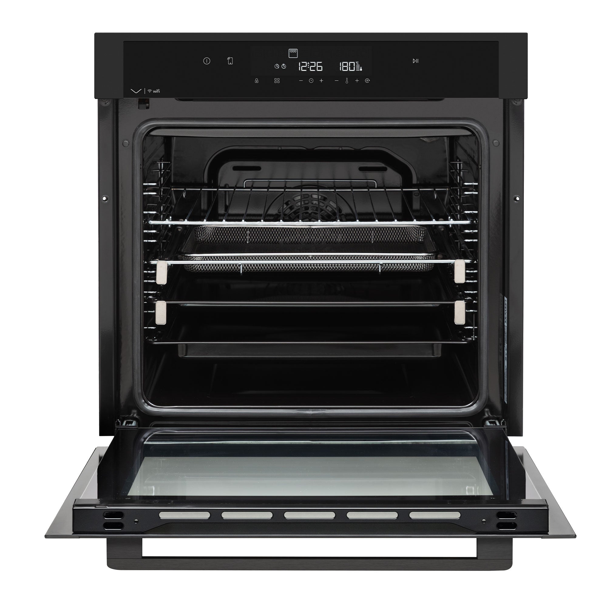 Vestel BO 971062 MB LF WIFI Einbaubackofen 78 Lt Energieeffizienzklasse A+