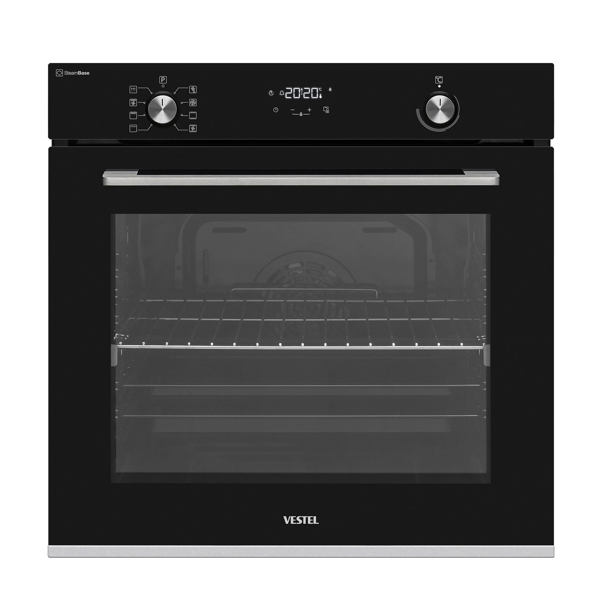 Vestel BO 8785 B P Einbaubackofen 78 Lt Energieeffizienzklasse A