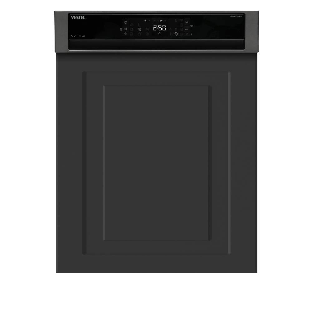 Vestel DWI 8402 DX WIFI teilintegrierbarer Geschirrspüler 14 Maßgedecke 8 Programme