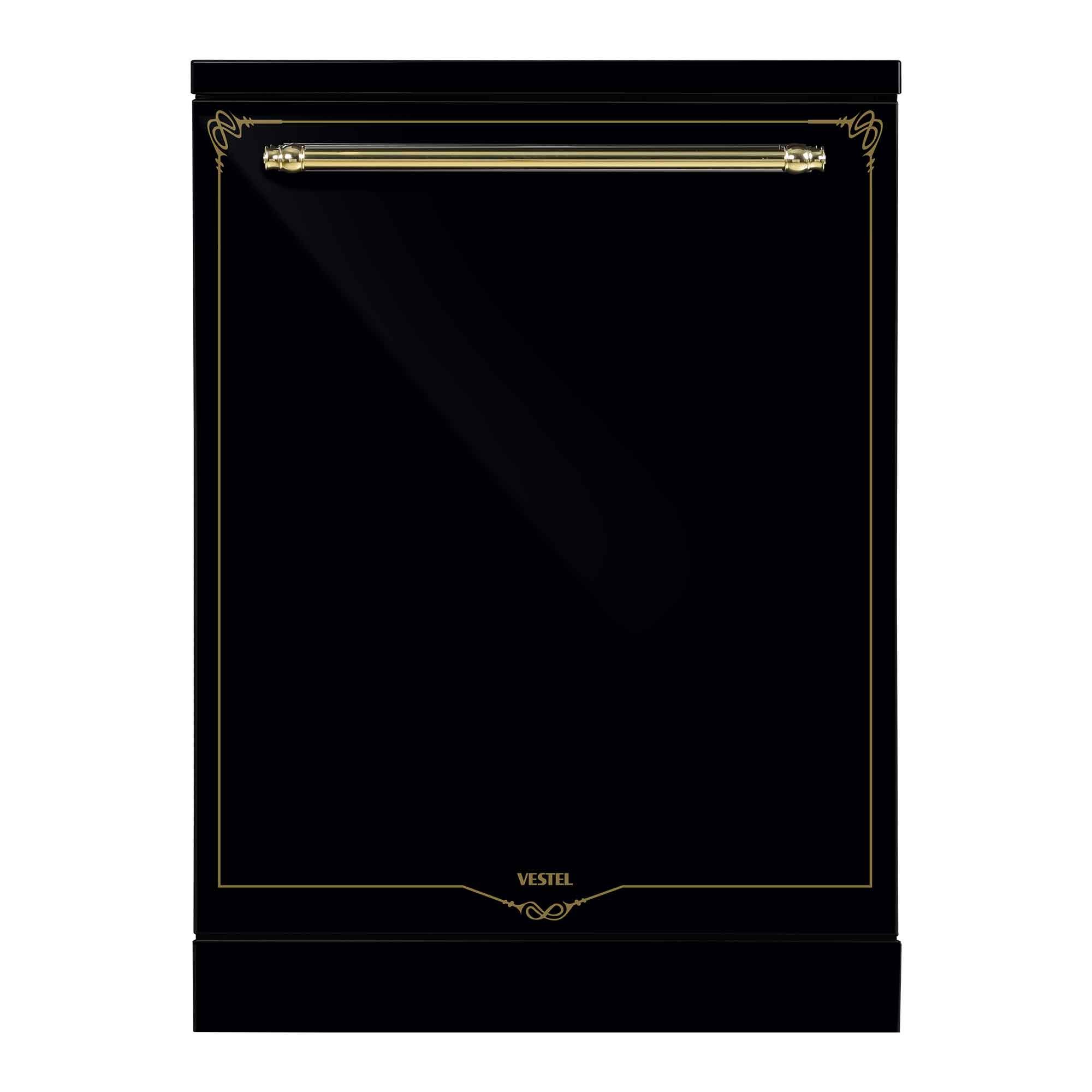 Vestel DW 5001 RB freistehender Geschirrspüler 14 Maßgedecke 5 Programme