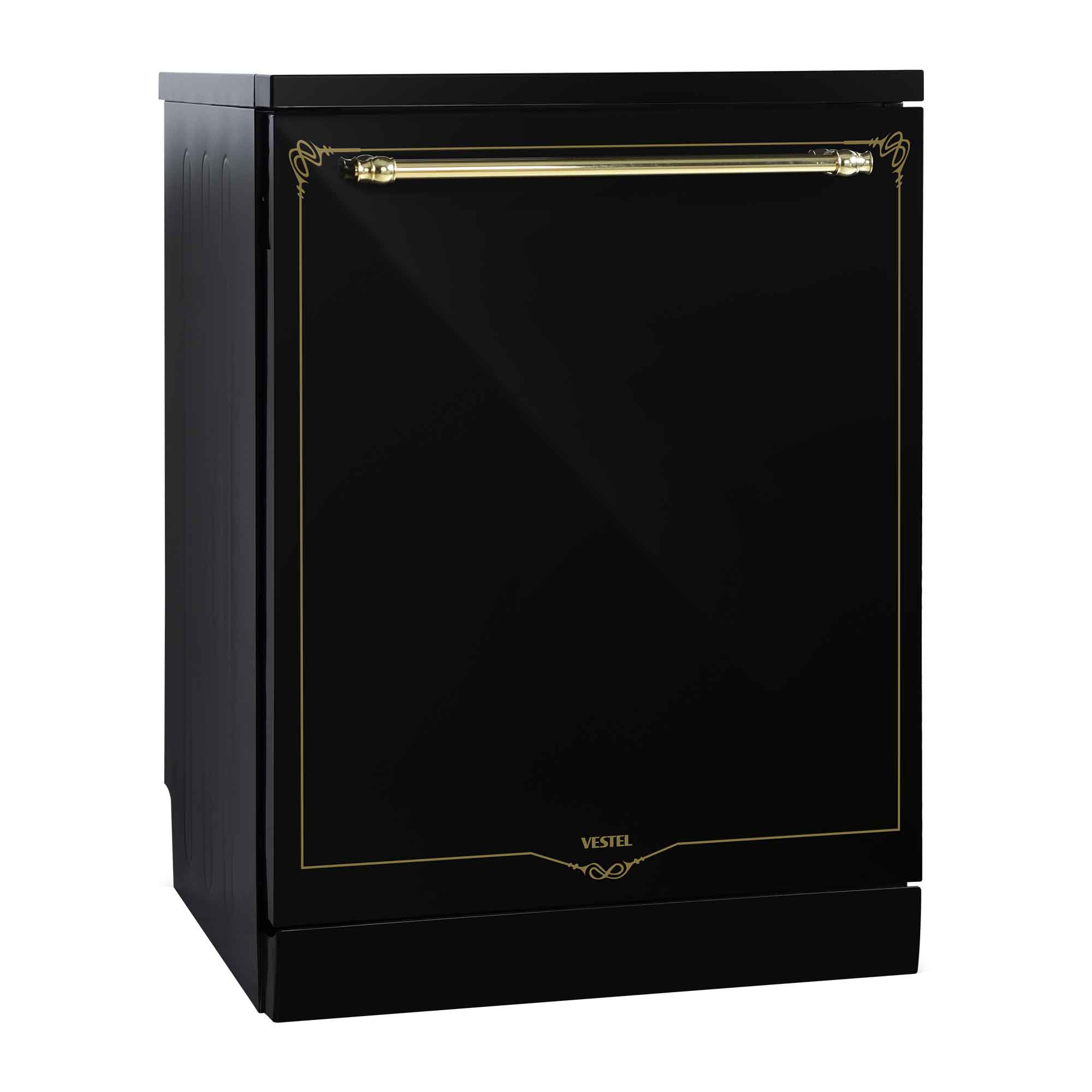 Vestel DW 5001 RB freistehender Geschirrspüler 14 Maßgedecke 5 Programme