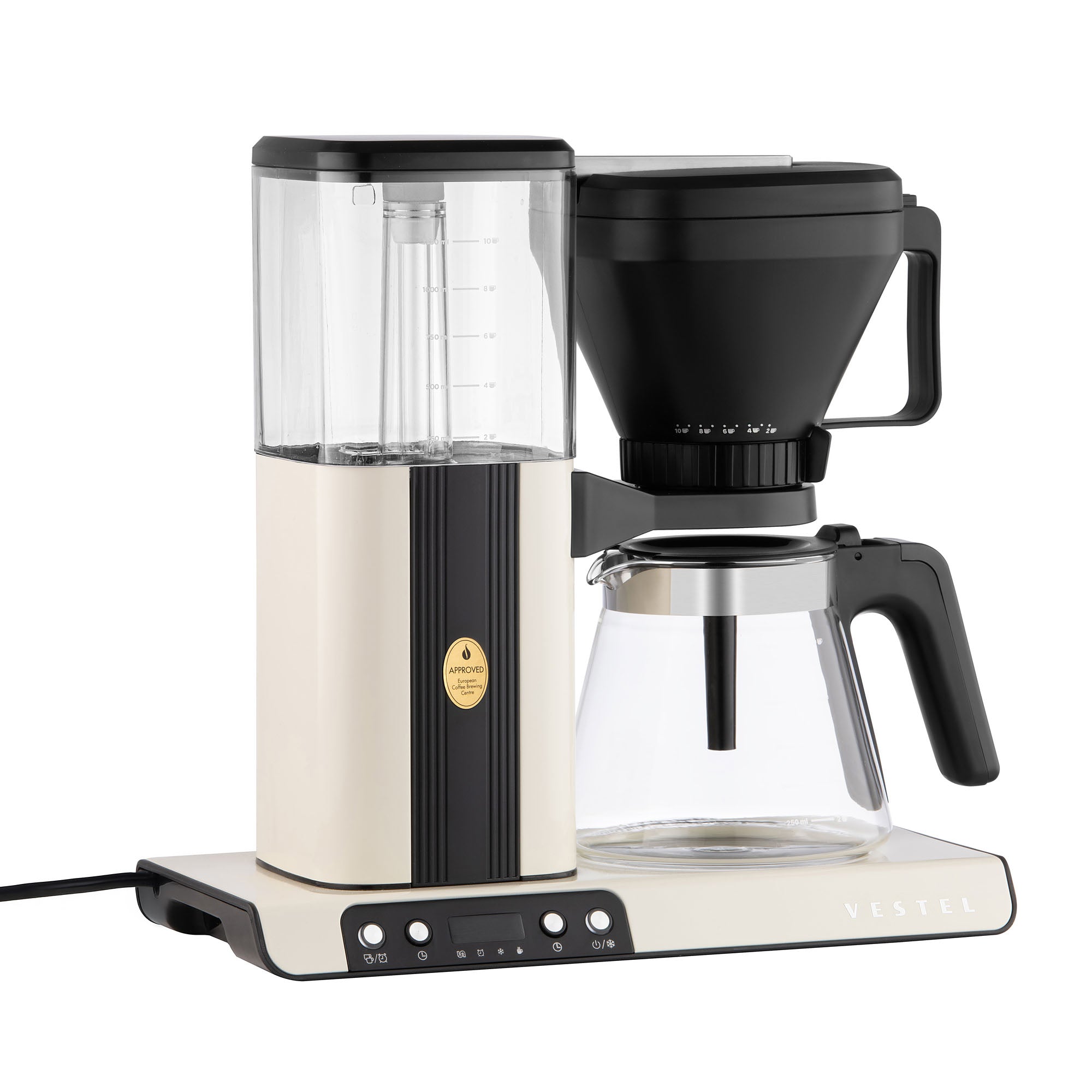 Vestel FCM9065 Beige Golden Cup Filterkaffeemaschine