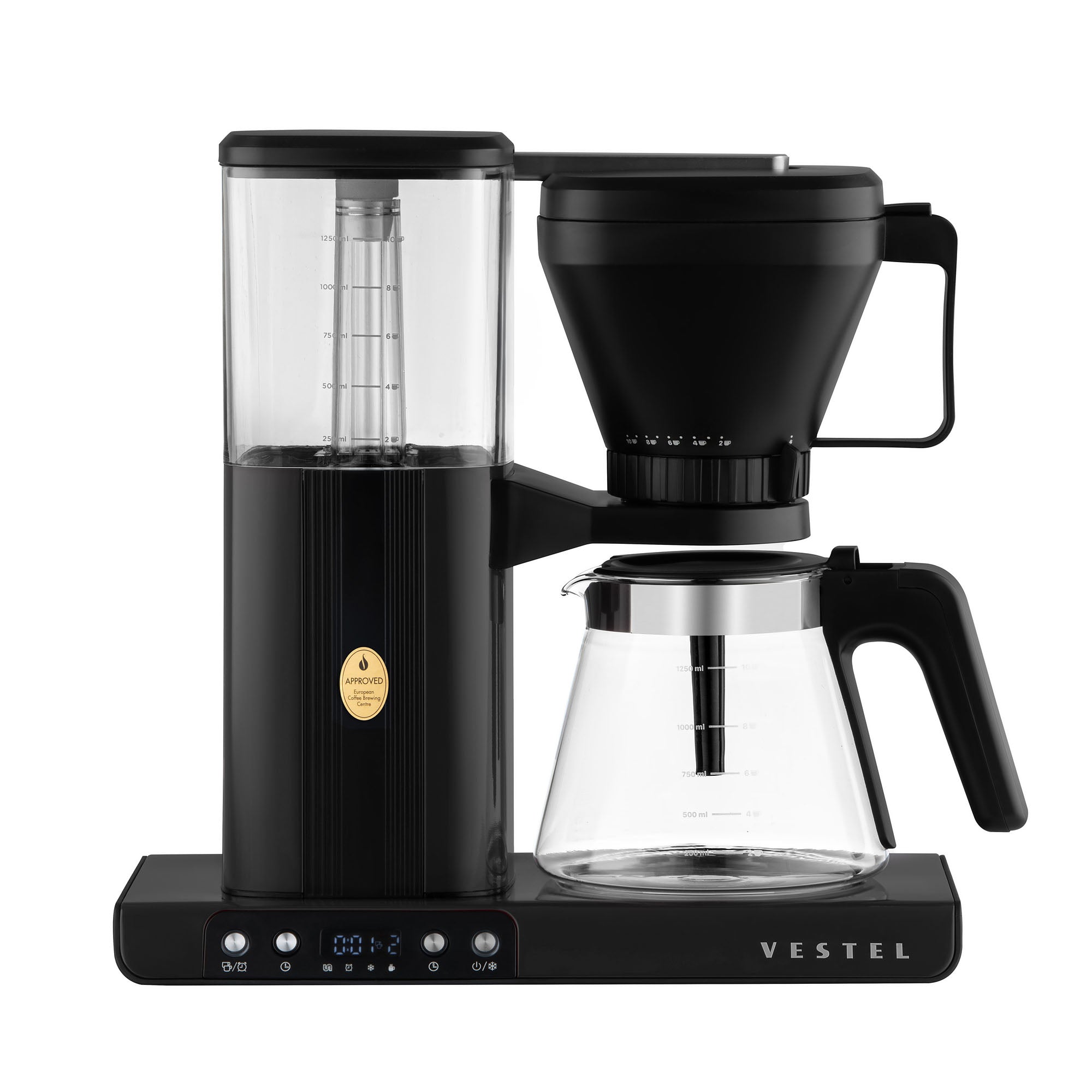 Vestel FCM9065 Black Golden Cup Filterkaffeemaschine