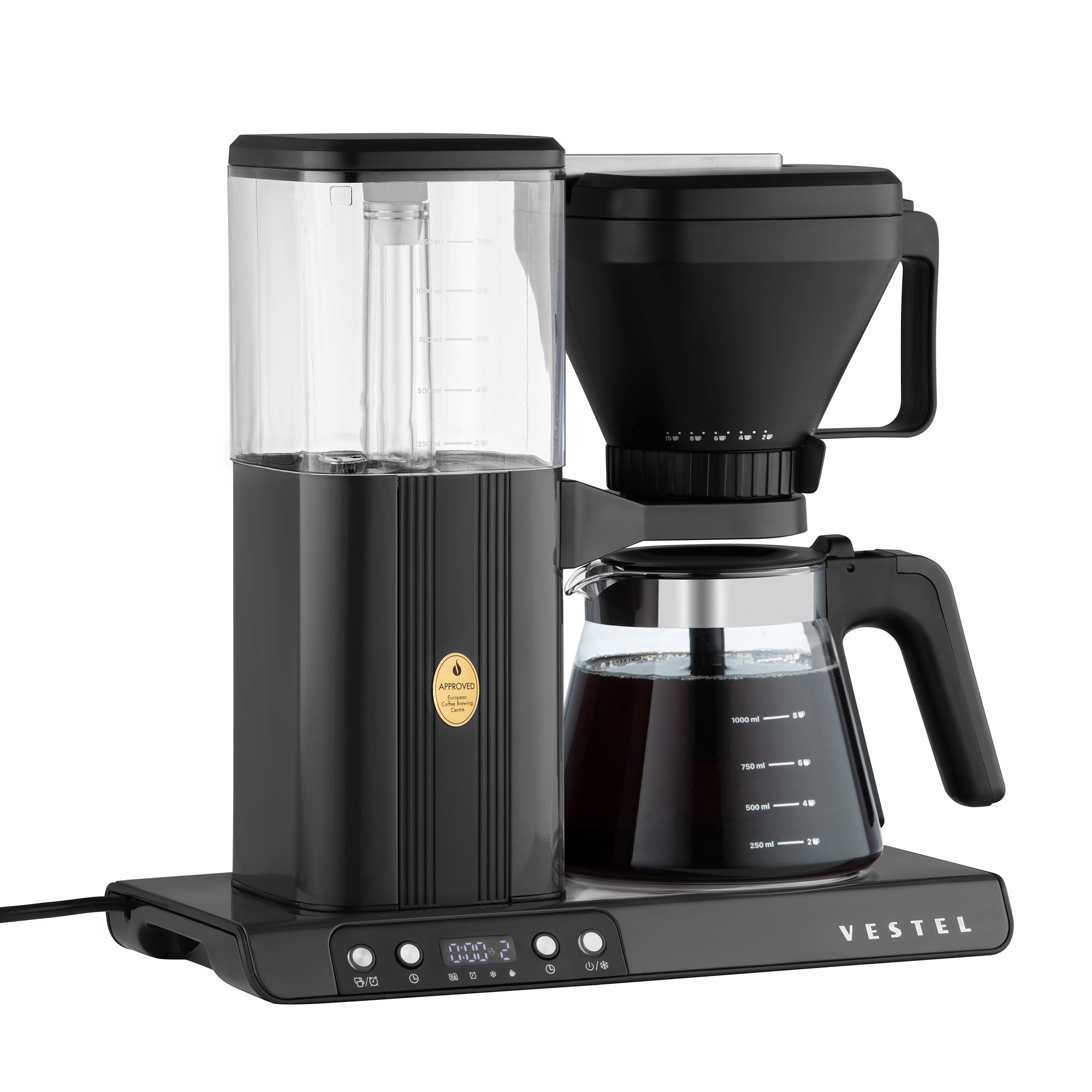 Vestel FCM9065 Black Golden Cup Filterkaffeemaschine