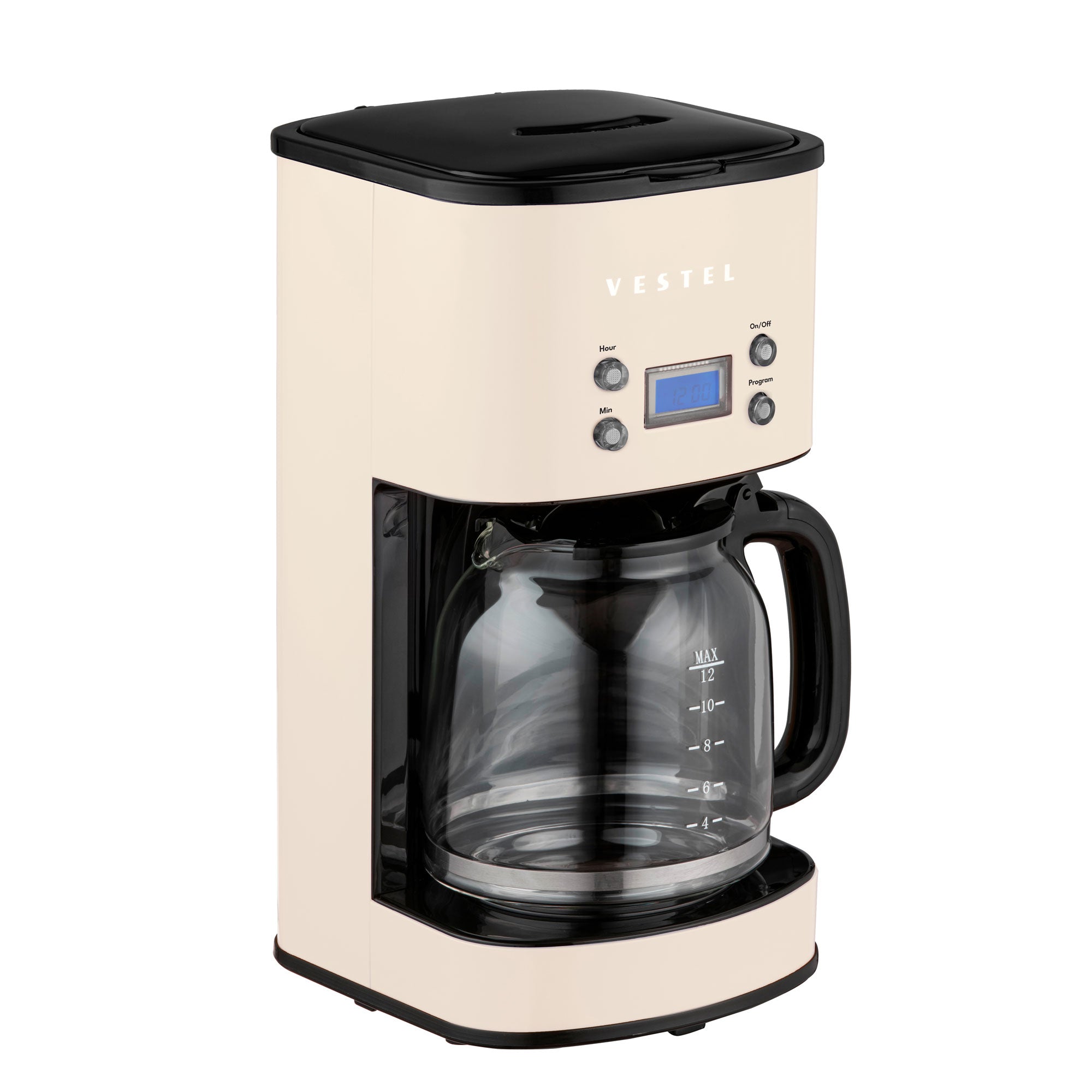 Vestel Retro Beige Filterkaffeemaschine