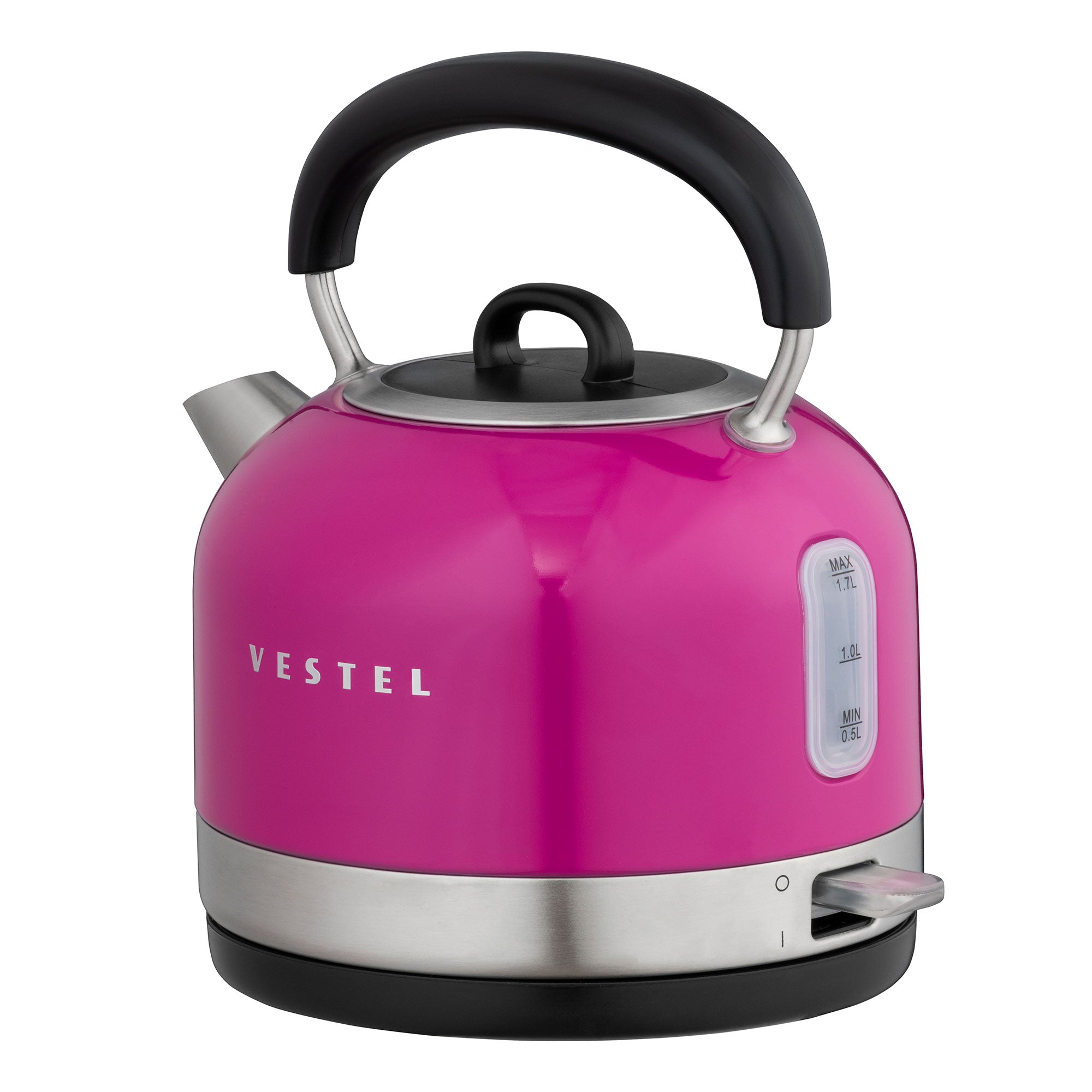 Vestel Retro Rosa Wasserkocher