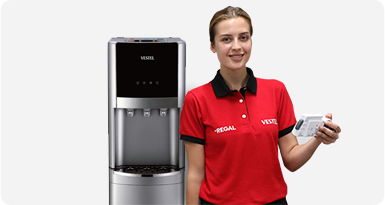 Wasserdispenserwartung