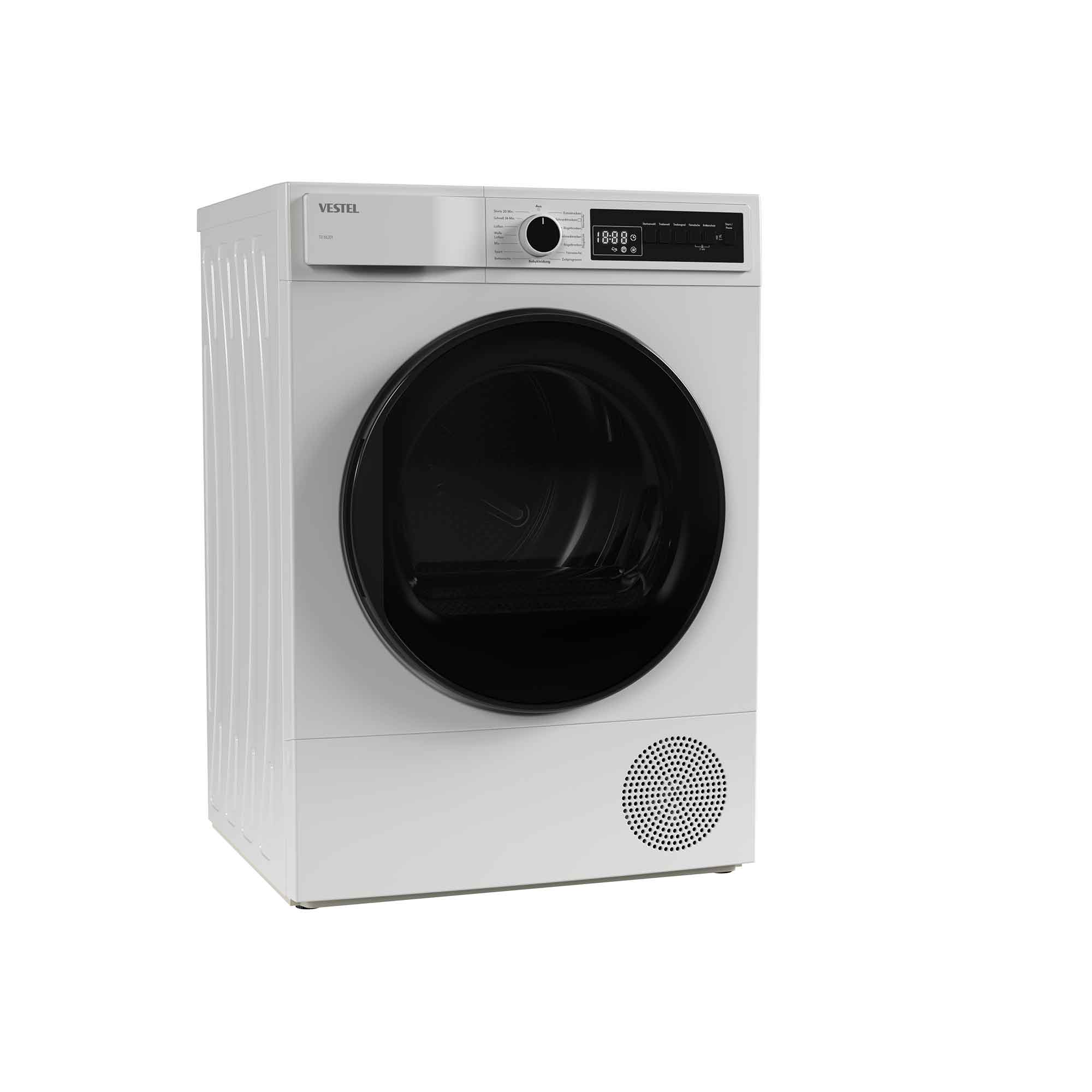 Vestel TD 86201 Wärmepumpentrockner 8 kg