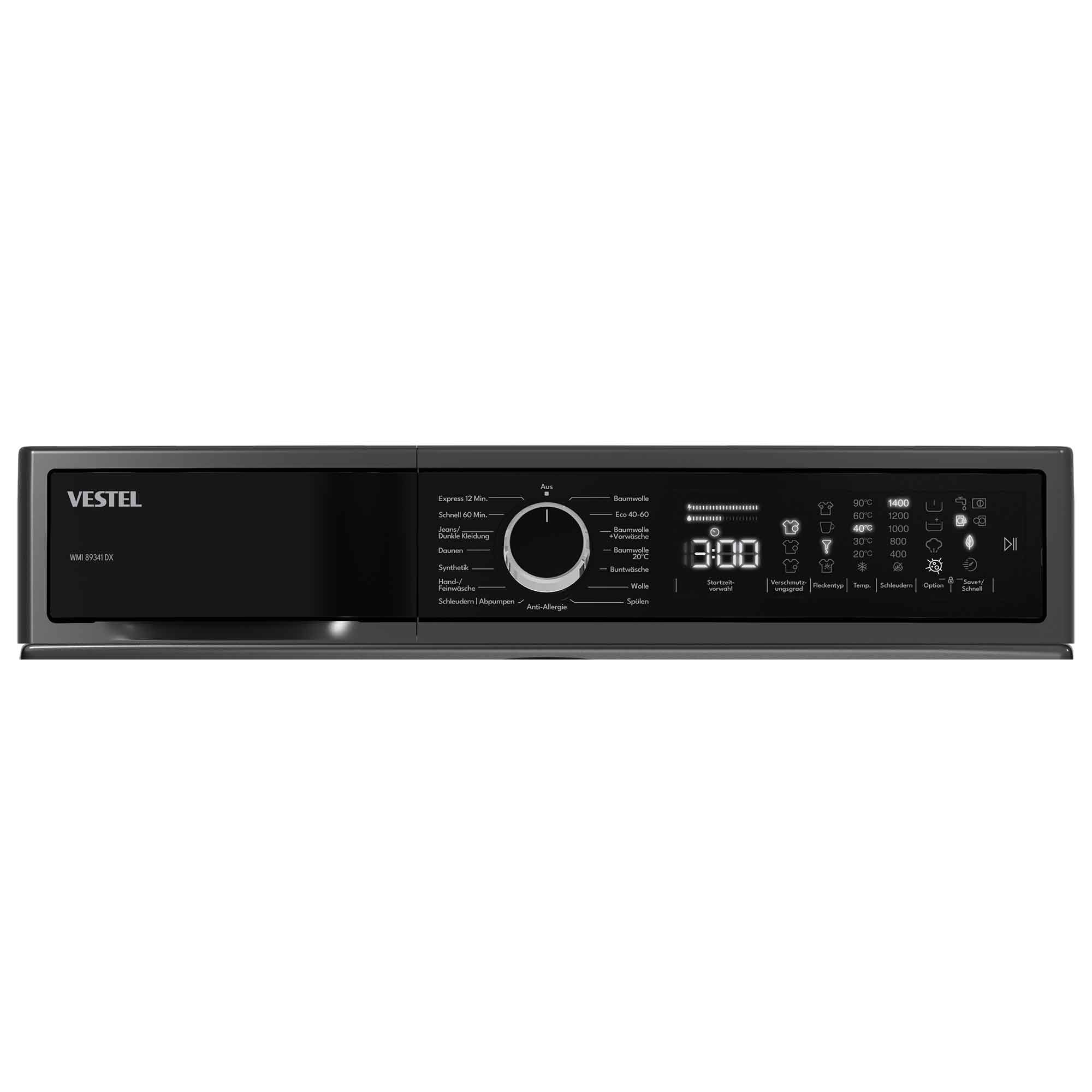 Vestel WMI 89341 DX Waschmaschine 8 kg 1400 U/Min