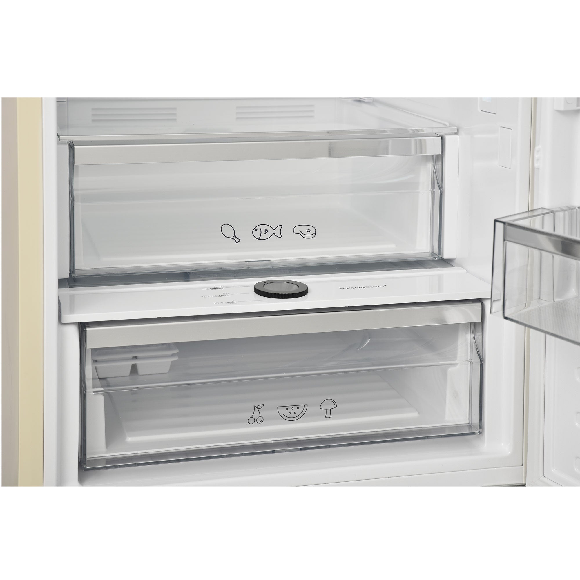 Vestel RETRO NFK37021 BEIGE No Frost Kühlschrank 330 l
