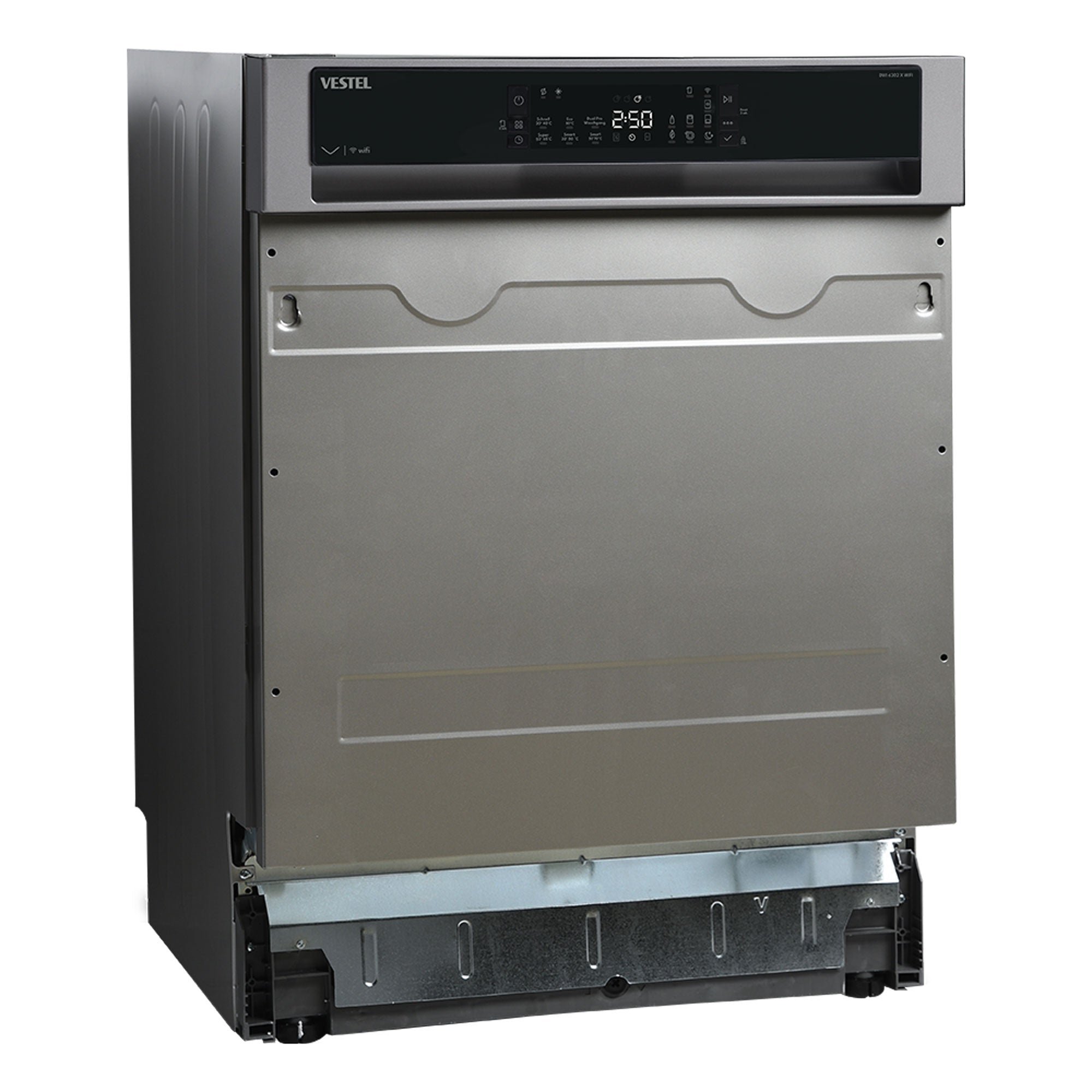 Vestel DWI 6302 X WIFI teilintegrierbarer Geschirrspüler 13 Maßgedecke 6 Programme