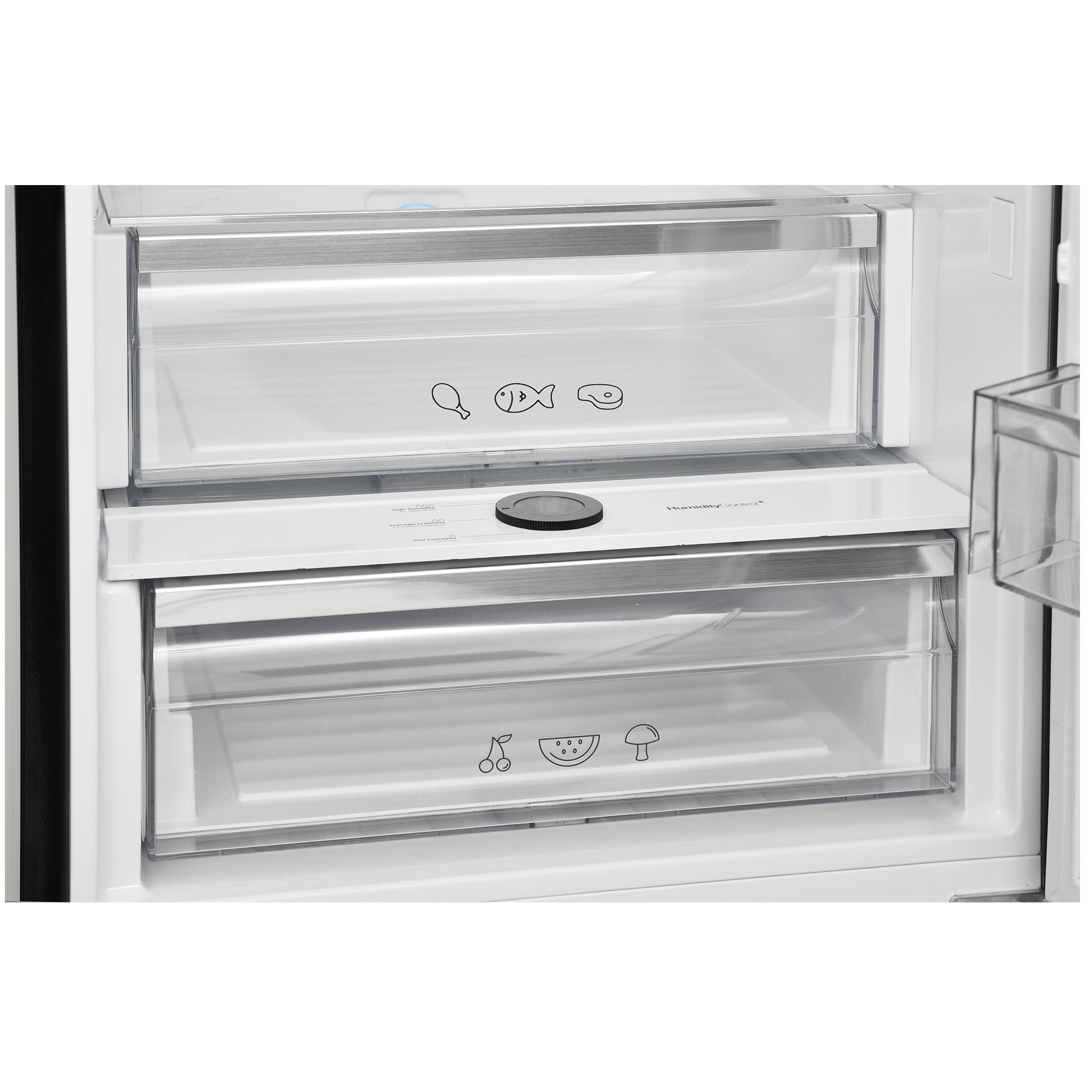 Vestel x Aslı Filinta Retro NFK37021 Black Saz Kühlschrank