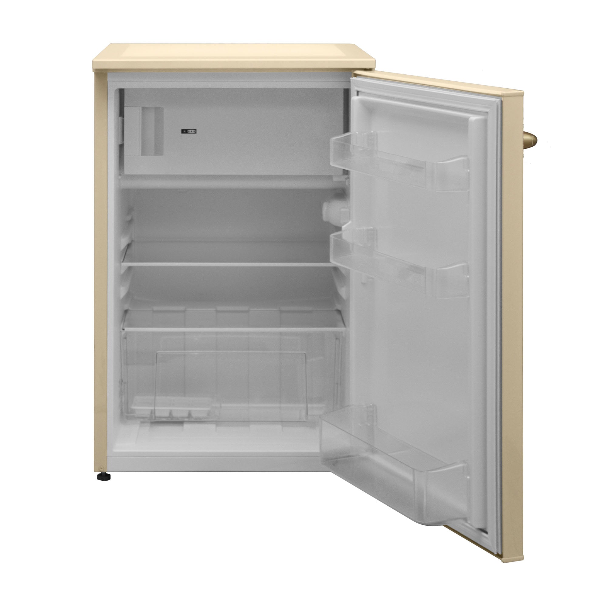 Vestel x Aslı Filinta Retro TT14021 Beige Saz Kühlschrank
