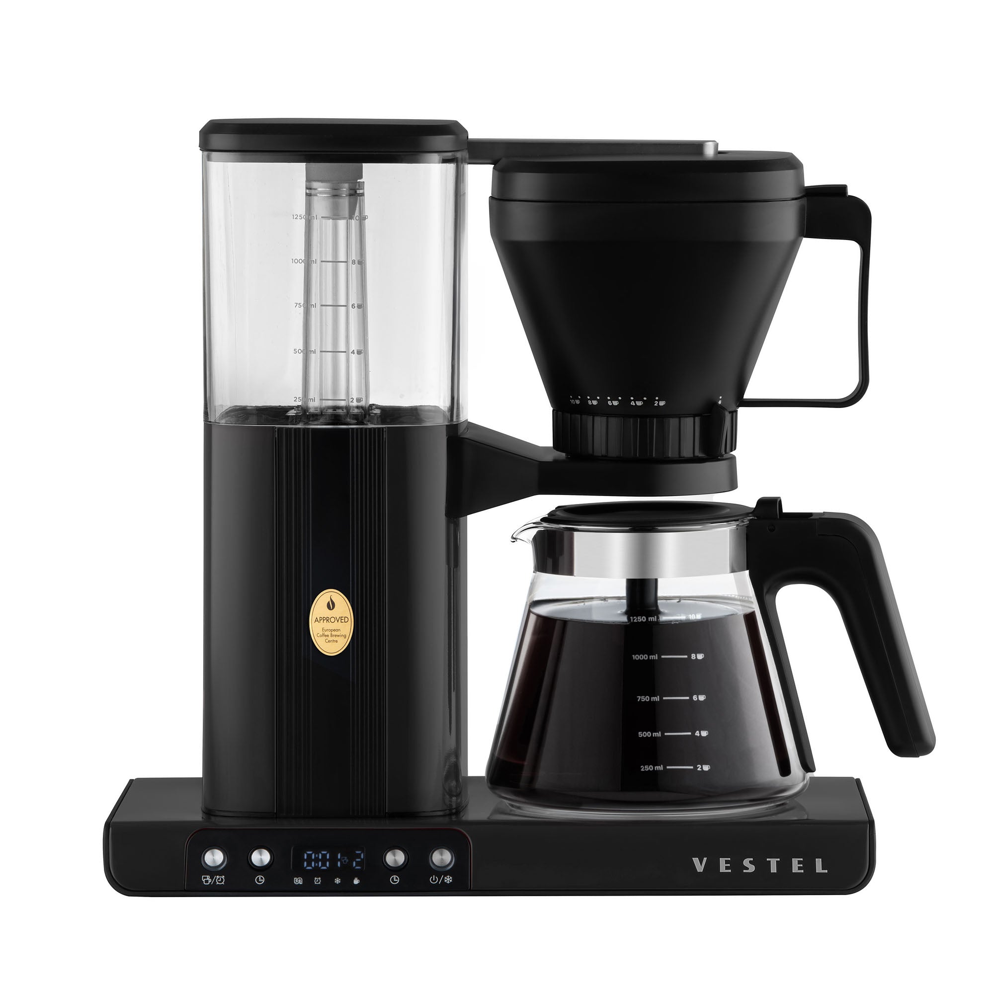 Vestel FCM9065 Black Golden Cup Filterkaffeemaschine