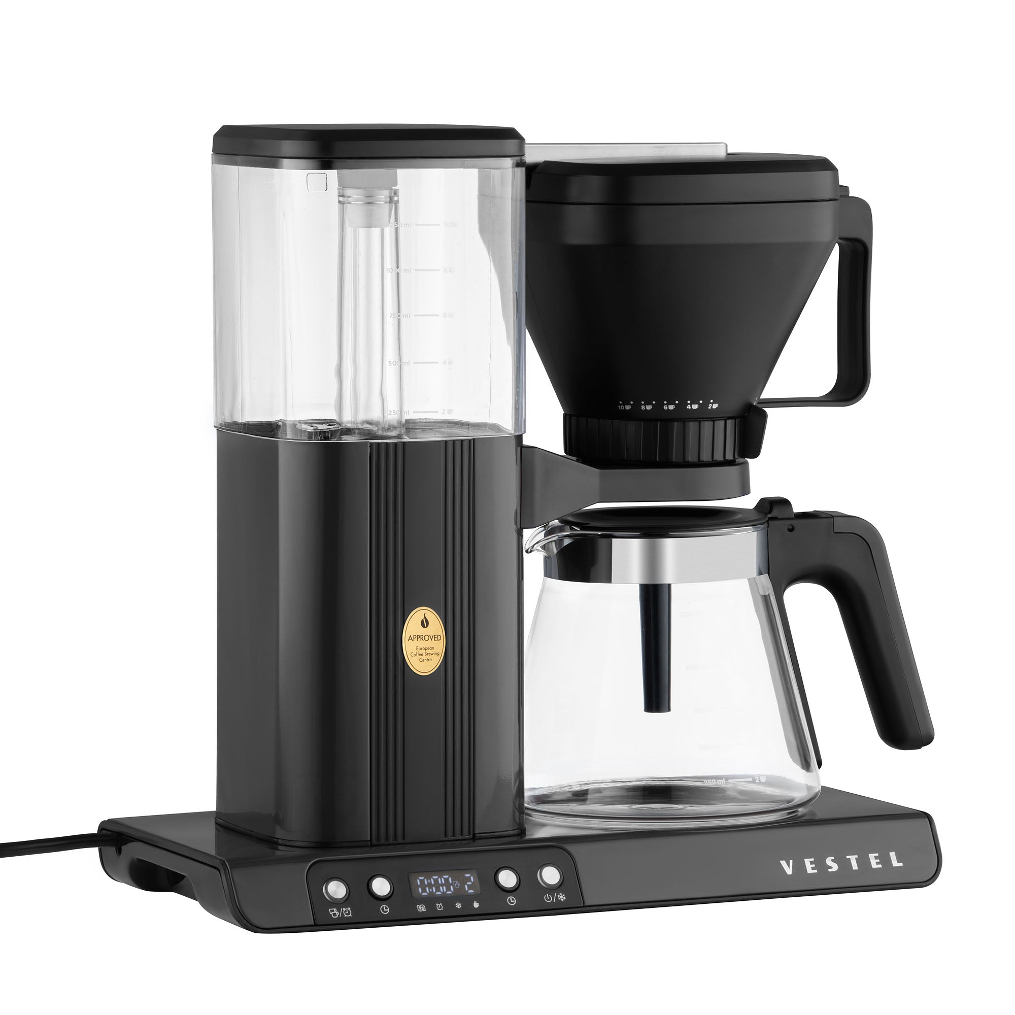 Vestel FCM9065 Black Golden Cup Filterkaffeemaschine