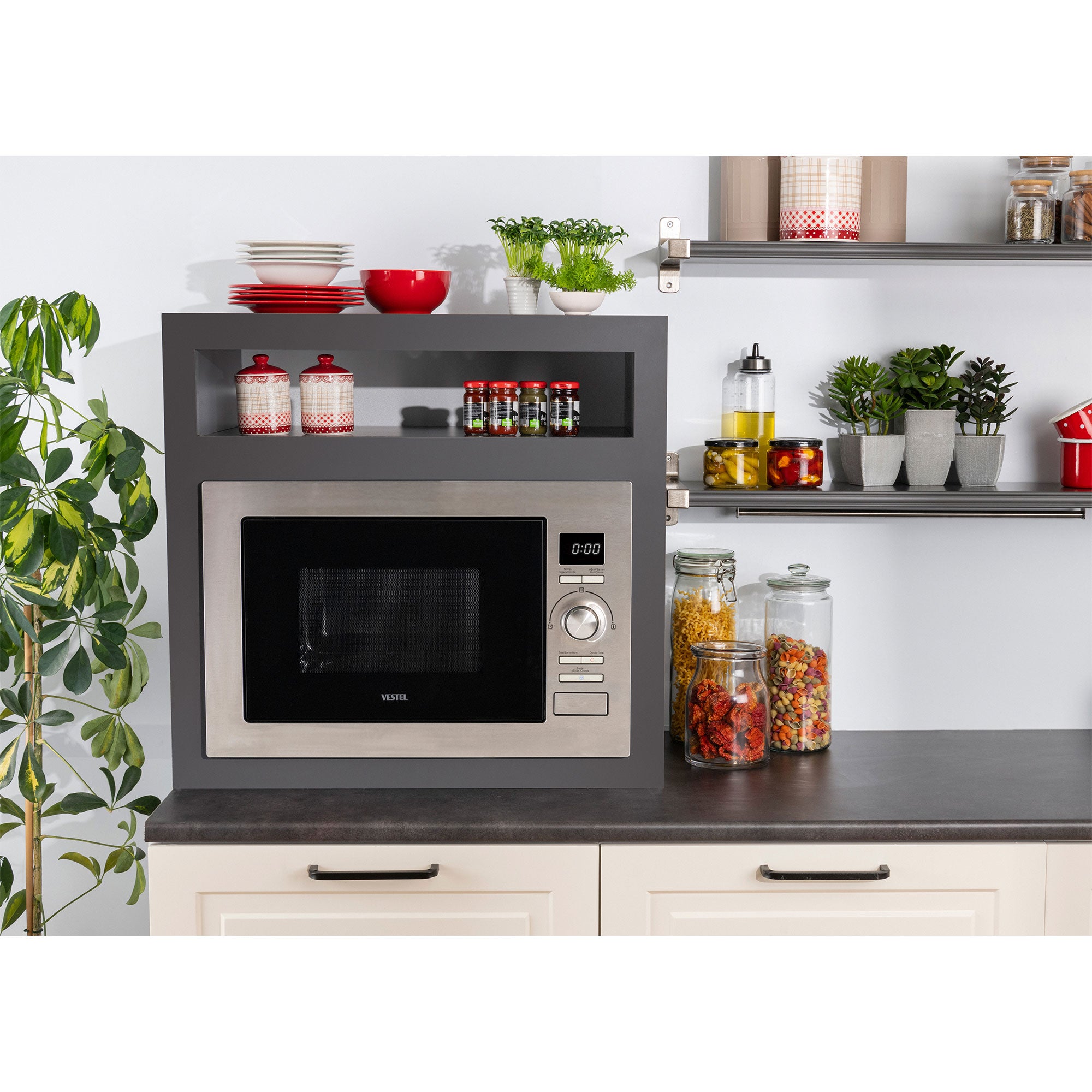 Vestel BMWO 2511 X Einbau-Mikrowellen 25 Lt