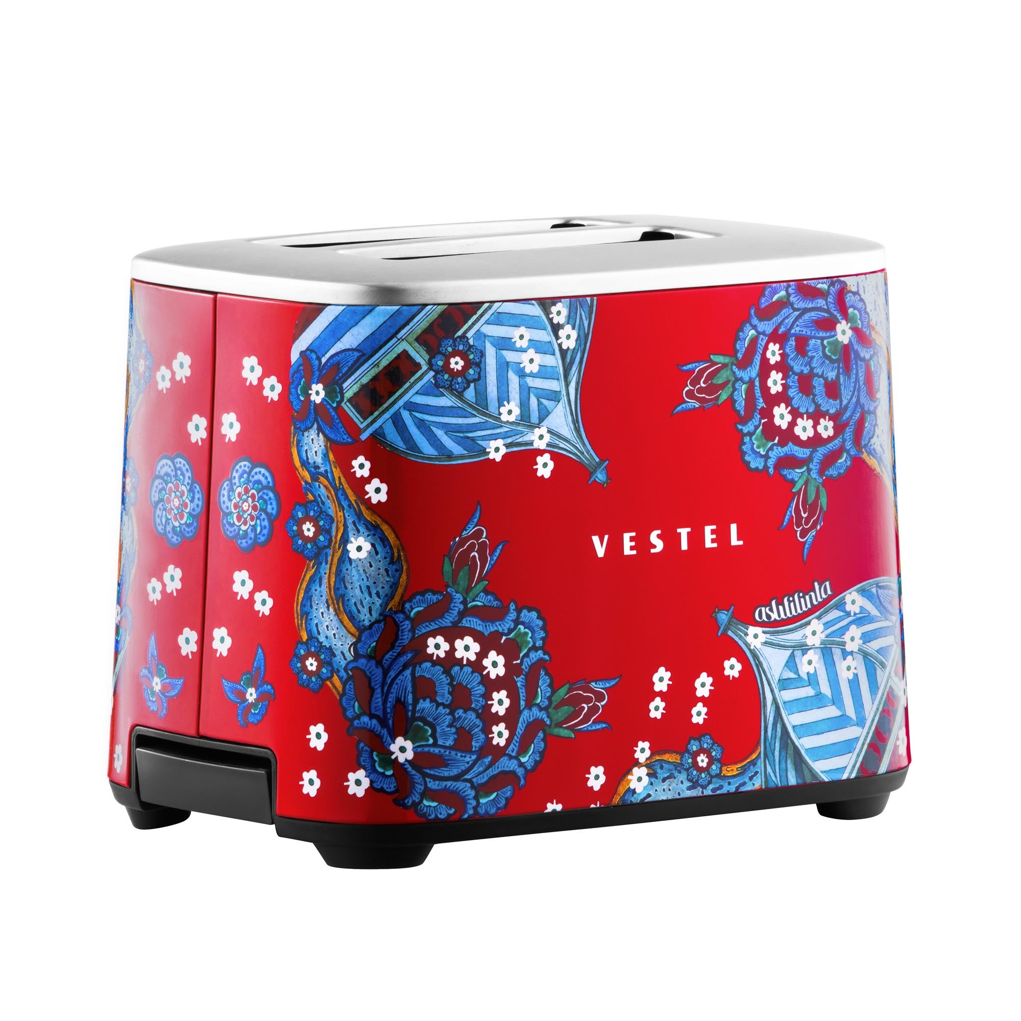 Vestel X Aslı Filinta Retro Toaster Red Çini